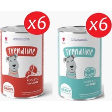 Trendline Karışık Etli Yetişkin Köpek Konservesi 400 gr x 12 Adet