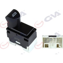 GVA Depomix Cam Açma Anahtari Fiat Albea Sol Kapi Sol Cam Tekli - Sürücü
