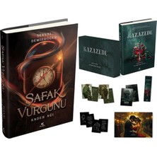 Pukka Yayınları Şafak Vurgunu Kader Ağı Ciltli ve Kazazede 2 Kutulu Set Ciltli (Şevval Demirdöğer) 2li Set
