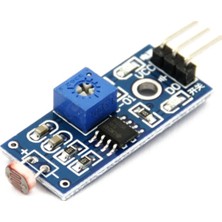 Ldr Işık Sensör Modülü - Light Dependent Resistor (Analog Işık Algılama Sensörü) Arduino Uyumlu
