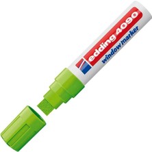 Düzey Edding 4090 Chalk Marker Likit Sıvı Tebeşir - Cam Kalemi 4-15MM Açık Yeşil