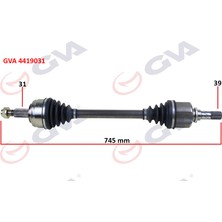 GVA Depomix Komple Aks Sol Master 3-Movano 2.3 Dci 6 Vites 10- 745MM