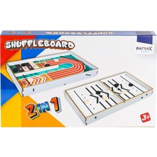 416 Shuffleboard Oyunu 2ın1-Akçiçek Oyuncak