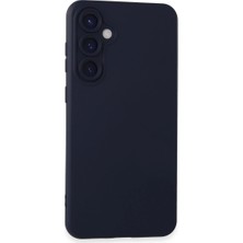 İlkyaz Fashion Samsung Galaxy S23 Fe Kılıf Nano Içi Kadife Silikon - Lacivert