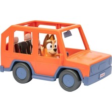 Bluey 17661 Bluey 4x4 Büyük Araç ve Chilli Figür Set