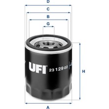 Ufi Depomix Yağ Filtresi Astra-Corsa-Vectra-Omega-Kadett Opel Tüm Mod. 86-02