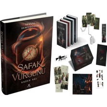 Pukka Yayınları Şafak Vurgunu Kader Ağı Ciltli ve Kazazede 4lü Set Askeri Künye Kutulu Ciltli (Şevval Demirdöğer) 2li Set