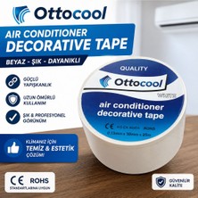 ottocool   lett  dekoratif bant geniş sarım 25 metre