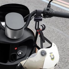 Ozcmax 2li Bebek Arabasına Uyumluu Cırtlı Eşya Taşıma Aparatı 360 Derece Dönebilen Plastik Kanca