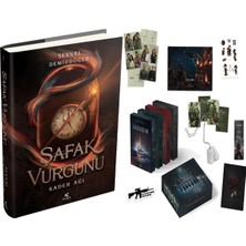 Pukka Yayınları Şafak Vurgunu Kader Ağı Ciltli ve Kazazede 4lü Set Askeri Künye Kutulu Yan Boyalı Ciltli (Şevval Demirdöğer) 2li Set