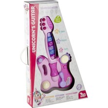 ER-205 Ni̇ni̇ Baby Gi̇tar Uni̇corn Işikli Sesli̇ Müzi̇kli̇