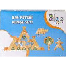 BLG-106A Bal Peteği Ahşap Denge Oyunu