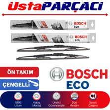 Bosch Chevrolet Kalos 2005-2009 Eco Silecek Takımı