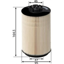 Sardes Depomix Yakit Filtresi Volvo Tir Feii 07/2006- . Flii 07/2006- Su Ayraçli Kağit Pu 1058X-PE 996-KX 230D Eco