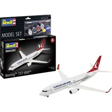 63772 Revell- Turkish Airlines Boeing 737-800 1:144 Maket Kiti