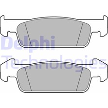 Delphi Depomix Fren Balatasi Ön Renault Logan Ii 1.2 13 -, Symbol Iii 0.9 / 1.2 / 1.5 13 -, Dacia Logan Ii 1.2 / 1.6 12 -, Sandero 1.5 10 -, Sandero Ii 1.2 12 -