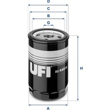 Ufi Depomix Yağ Filtresi Focus-Fiesta Iii-V--Mondeo-Conncet 1.6 16V-1.8 16V-2.0-16V