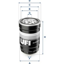 Ufi Depomix Mazot Filtresi Metal Blue 1.6crdi 11 I30 2.0crdi 07-11 -I20 1.4-1.6crdi 08 Tucson Jeep 2.0crdi