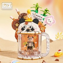 Trivogue LZ-4206 Loz Panda Ayi Dondurma Kupasi 297 Parça Block Oyuncak