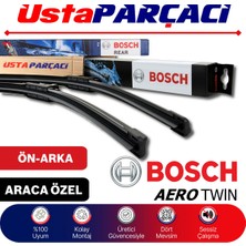 Bosch Skoda Fabia 2022-2025 Aerotwin-Rear Ön Arka Silecek Takımı A863S A303H