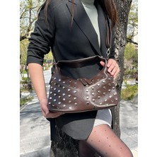 Butik Olea Vanta Zımbalı Kadın Kol Çantası
