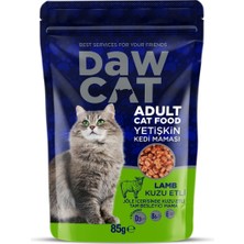 Trendy Pazars Jöle Içerisinde Kuzu Etli Yetişkin Kedi Maması 85G