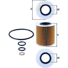 Mahle Depomix Yağ Filtresi Bmw 116 07-11, 118 06-11, 120 07-12, 120 Coupe 07-13, 316 02-05, 318 01-05, 316 Touring 02-05, 318 Touirng 01-05