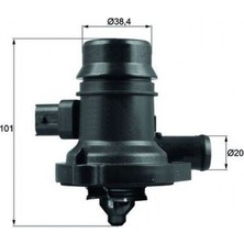 Mahle Depomix Termostat (Komple) 103C Opel Adam 1.0/1.4 14-19, Astra J 1.4 12 -, Corsa E 1.0/1.4 14-19, Meriva B 1.4 10-17, Zafira C 1.4 11 -, Chevrolet Eo 1.4/1.6 11 -, Cruze 1.4/1.8 09 -