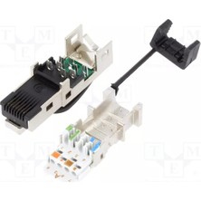 Weidmuller 1963600000 Weıdmüller - Konnektör: RJ45 | Fiş; Pın: 8; Kategori: 6A, Sınıf Ea; Korumalı; 8P8C