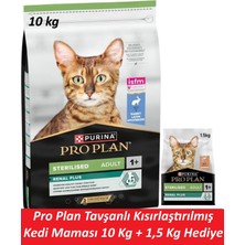 Pro Plan Tavşanlı Kısırlaştırılmış Kedi Maması 10 kg + 1,5 kg Hediye