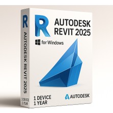 Autodesk Revit 2025 - 1 Pc 1 Yıl > Windows Uyumlu