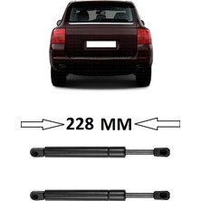 CME PARTS Porsche Cayenne 2003-2010 Uyumlu Sağ + Sol Takım Arka Cam Amortisörü 2 Adet 228MM 95551252800