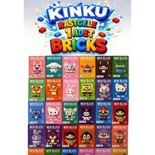 Kinku  3D Yapboz Mini Blok 1 Adet Sürpriz Oyuncak Puzzle Rastgele