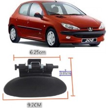 AFT Depomix Torpido Kapak Acma Mandali Yayli Peugeot 206 1997