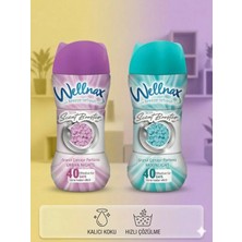 Wellnax Granül Çamaşır Parfümü Yumuşatıcı Özellikli 2’li Set 380 gr x 2 – Urban Nights & Moonlight – 40 Güne Kadar Kalıcı Ferahlık