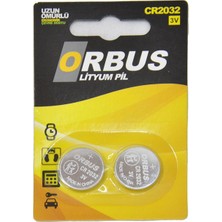 Orbus CR2032 3V Lityum Pil 2 Li