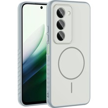 Xiaomi Redmi 15 Kılıf M-Safe Şarj Özellikli Zore Tea Kapak