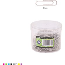 Ark Metal Ataç 33 mm 100 gr Şeffaf Kutulu 1 Adet