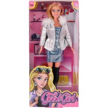 WG-66770 Parlak Elbiseli Ceketli Bebek 29 Cm-Vardem