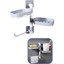 Ozcmax Çoklu Sabunn Tutucu Fonksiyonel Banyo Sabunluk