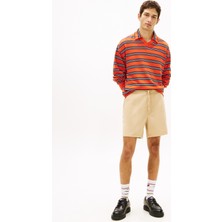 Tommy Hilfiger Tjm Lınen Blend Pull-On Short Erkek Bej Şort - DM0DM22825