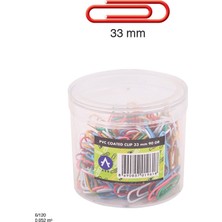 Ark Pvc Kaplı Karışık Renkli Ataş 33 mm 90 gr 1 Adet