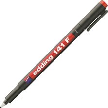 Düzey Edding E-141 F Ohp Marker Permanent Asetat Kalem Kırmızı - F