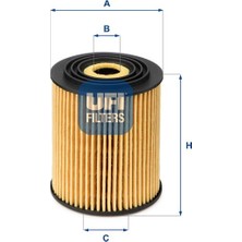 Ufi Depomix Yağ Filtresi Fiat Egea 1.6 15- 500X 1.6 14- Mini (R52) Cooper S-Cooper-One (04-07) Jeep Renegade S