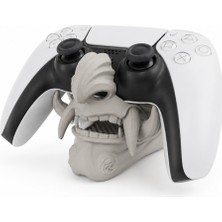 ModuLab 3D Ps5 Dualsense Oni Tasarımlı Kontrolcü Standı – Dekoratif Oyun Kolu Tutucu – 3D Baskı Gaming Aksesuarı