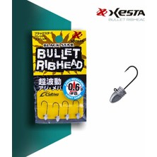 Xesta Bullet Rıbhead Jıg Head No:8 0.8 gr 4 Lü Paket