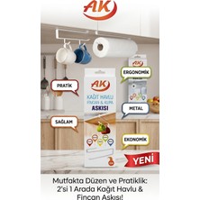 Direkstoktan Çok Amaçlı Kağıt Havlu Askılığı - Fincan & Kupa Askısı