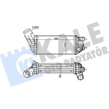 Kale Depomix Intercooler Transit V347 2.2tdci-2.4tdci 06 14