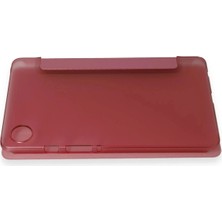 Durukar®  Samsung Galaxy Tab A9 Kılıf Tablet Smart Kılıf - Pembe