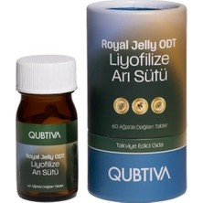 Qubtiva Royal Jelly Liyofilize Arı Sütü 60 Tablet